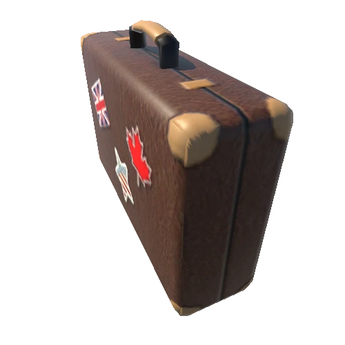 Suitcase Brown